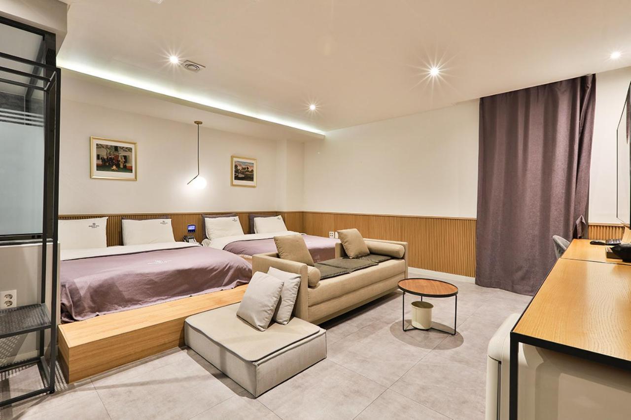 Brown Dot Hotel Jeonggwan Busan Buitenkant foto